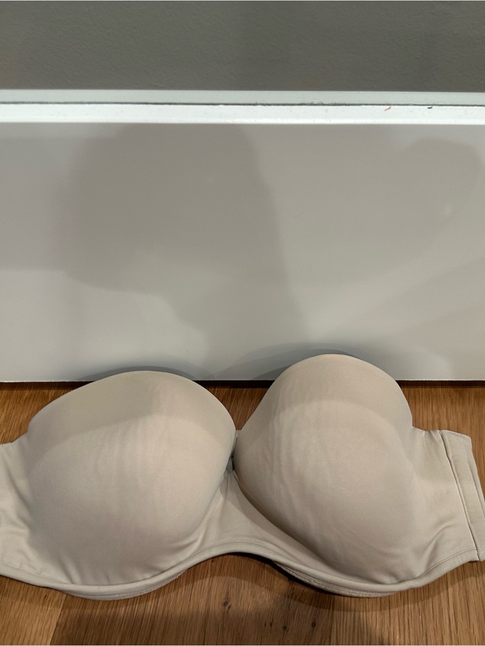 Cacique 44B Nude/Beige Boost Strapless Bra